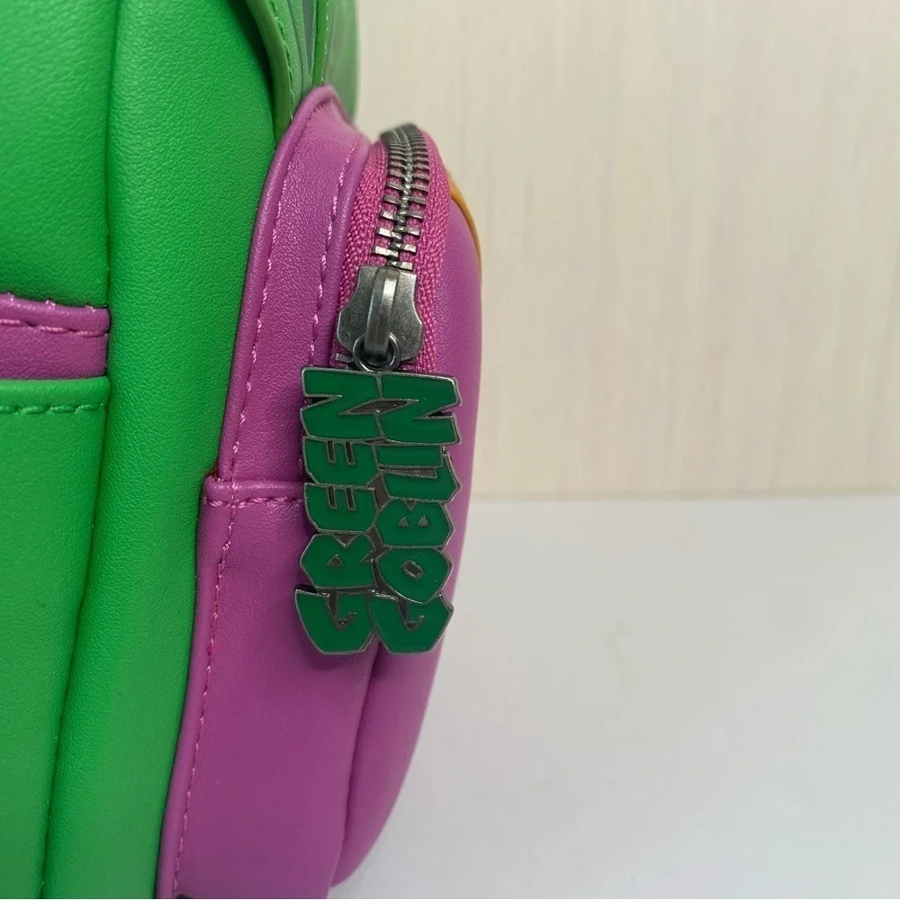 NWT Loungefly Marvel: Green Goblin Cosplay Backpack